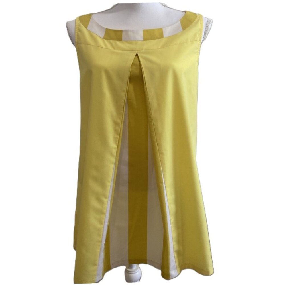 EC STAR Pleated Cotton Dress New without tags